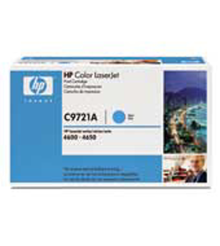 Slika - HP C9721A moder, originalen toner