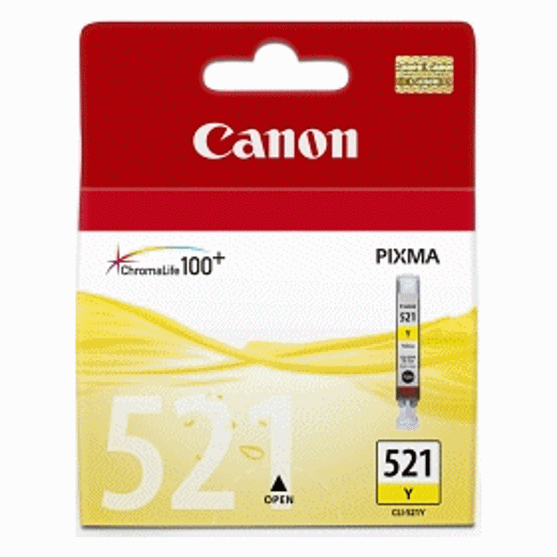Slika - Canon CLI-521Y rumena, originalna kartuša
