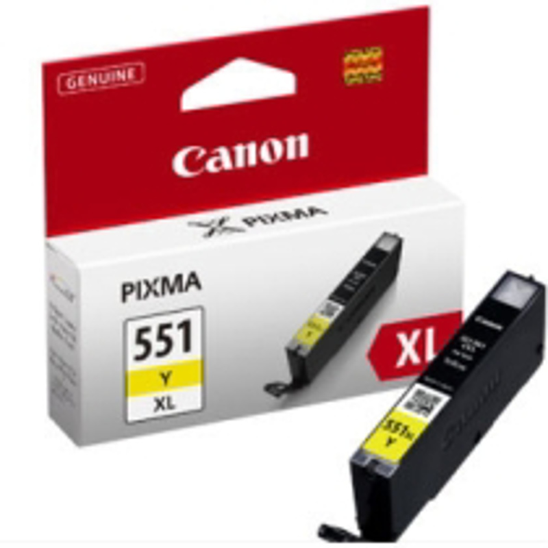 Slika - Canon CLI-551Y XL rumena, originalna kartuša