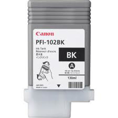 Canon PFI-102BK črna, originalna kartuša