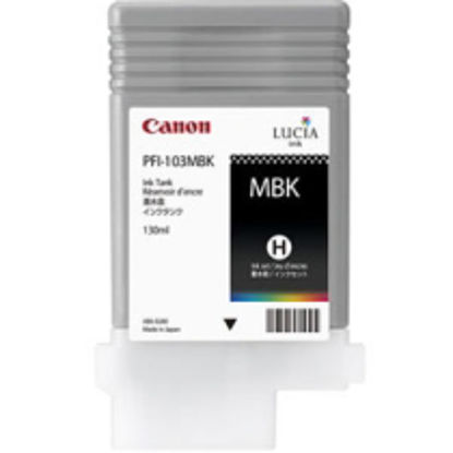 Canon PFI-102MBK mat črna (črna matt), originalna kartuša