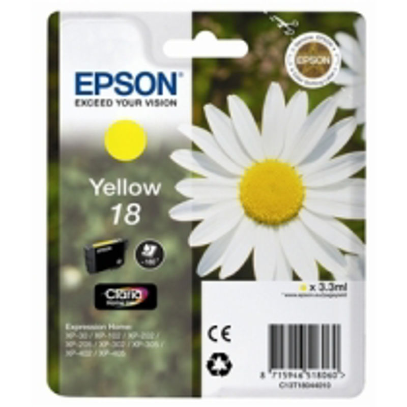Slika - Epson 18 T1804 rumena, originalna kartuša