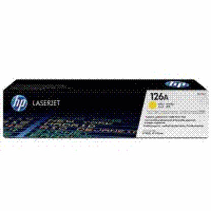 HP CE312A 126A rumen, originalen toner