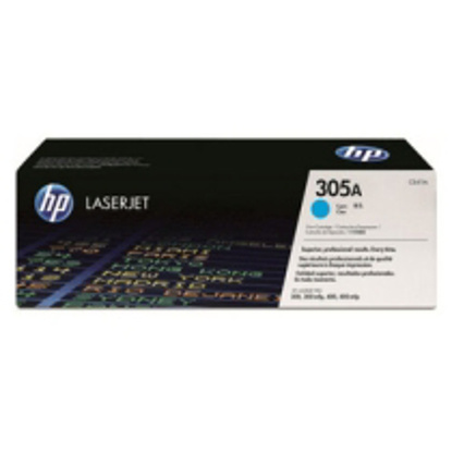 HP CE411A (305A) moder, originalen toner
