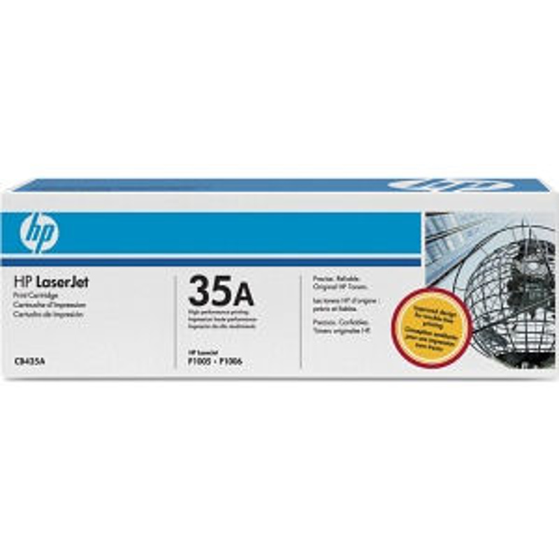 Slika - HP CB435A črn, originalen toner