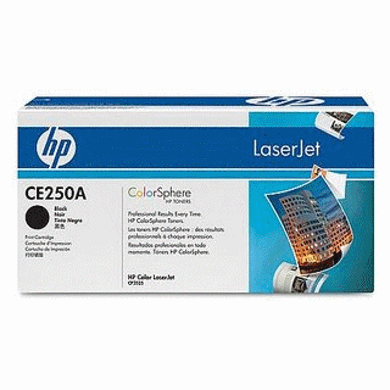 Slika - HP CE250A (504A) črn, originalen toner
