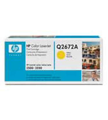 HP Q2672a rumen, originalen toner