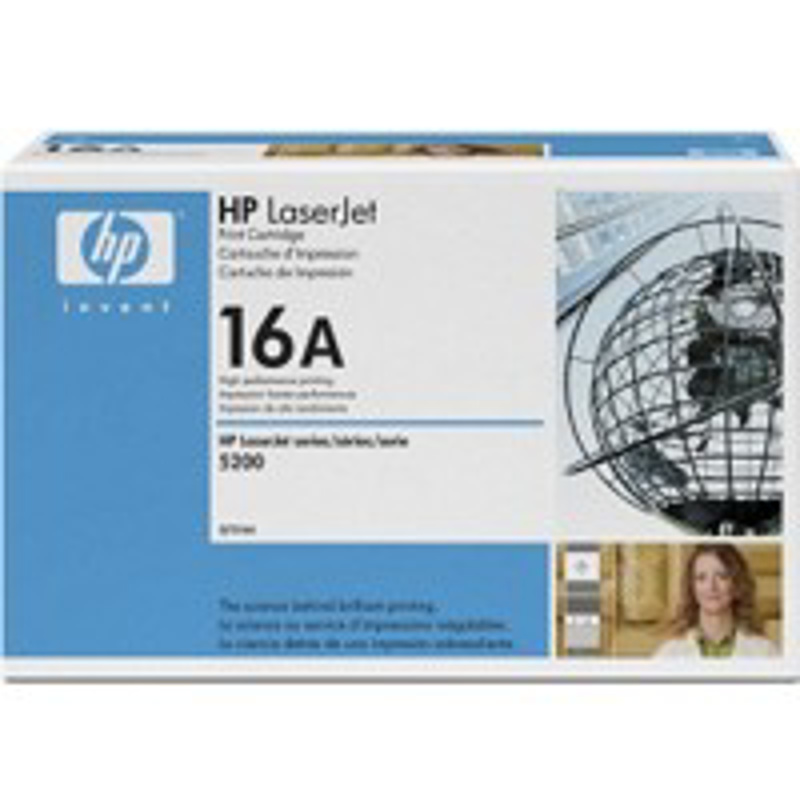 Slika - HP Q7516A (16A) črn, originalen toner