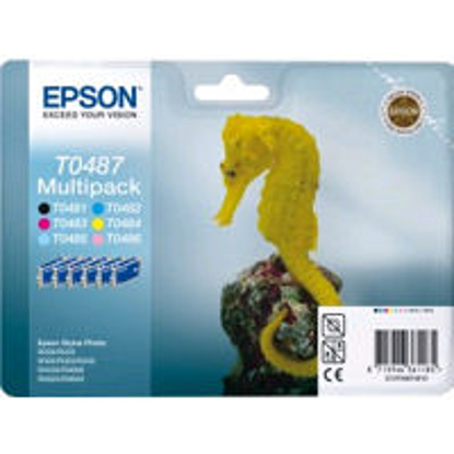 Epson T048740, komplet originalnih kartuš