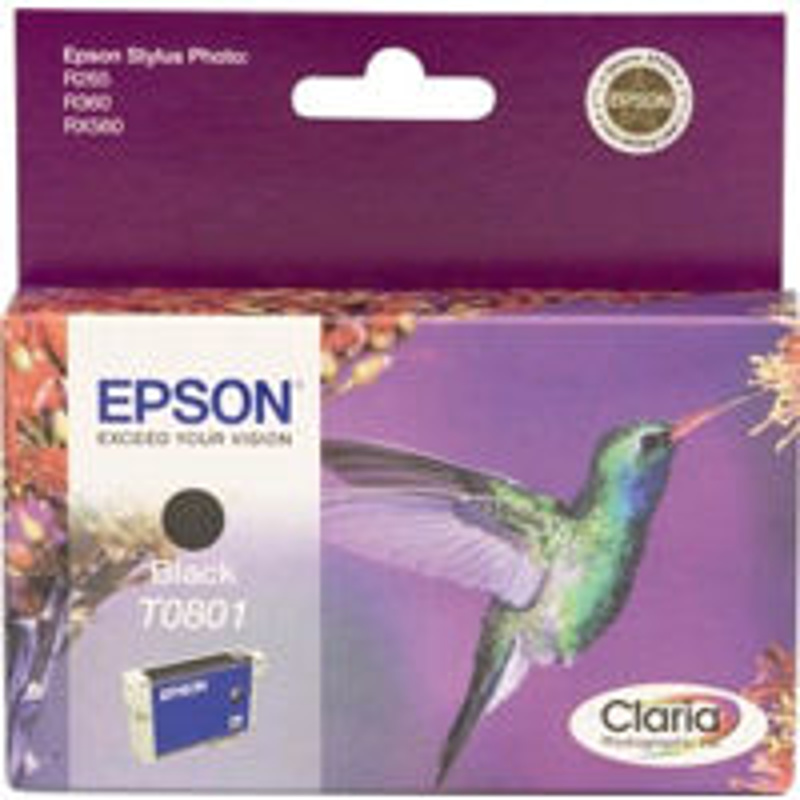 Slika - Epson T080140 črna, originalna kartuša