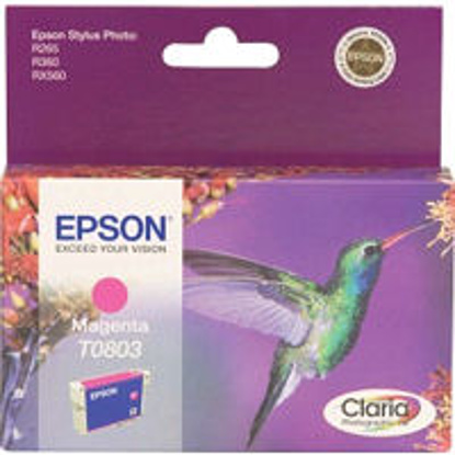 Epson T080340 škrlatna, originalna kartuša