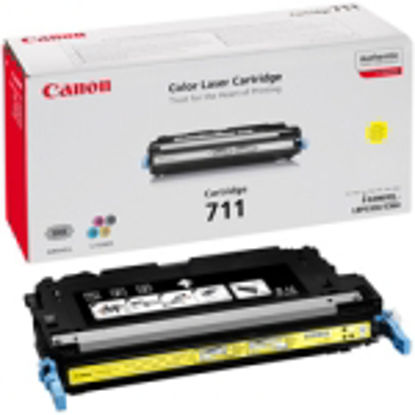 Canon CRG-711 Y (1657B002) rumen, originalen toner
