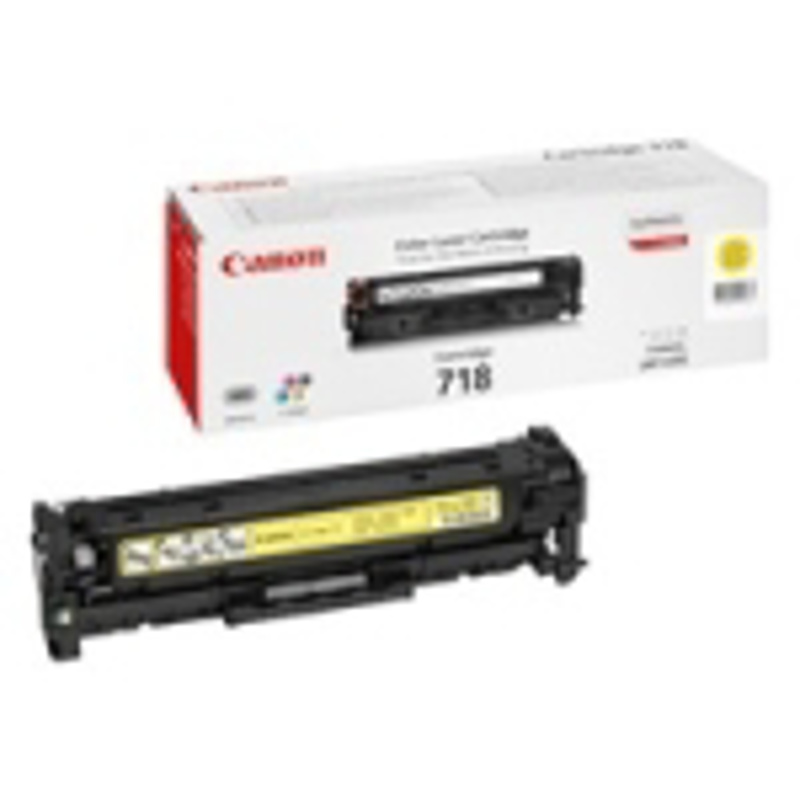 Slika - Canon CRG-718 Y (2659B002AA) rumen, originalen toner