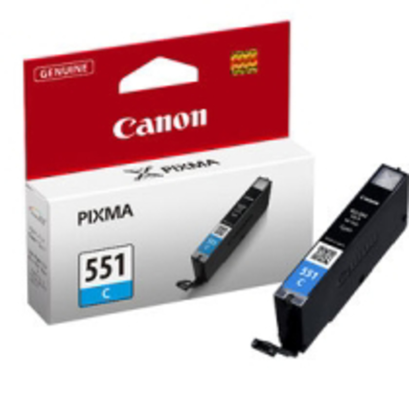 Slika - Canon CLI-551C modra, originalna kartuša