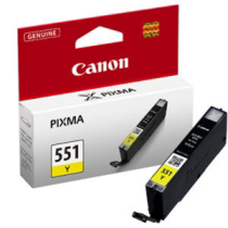 Slika - Canon CLI-551Y rumena, originalna kartuša