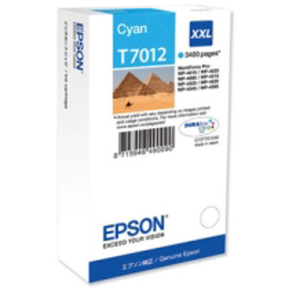 Epson T7012 XXL modra, originalna kartuša