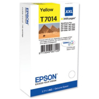 Epson T7014 XXL rumena, originalna kartuša