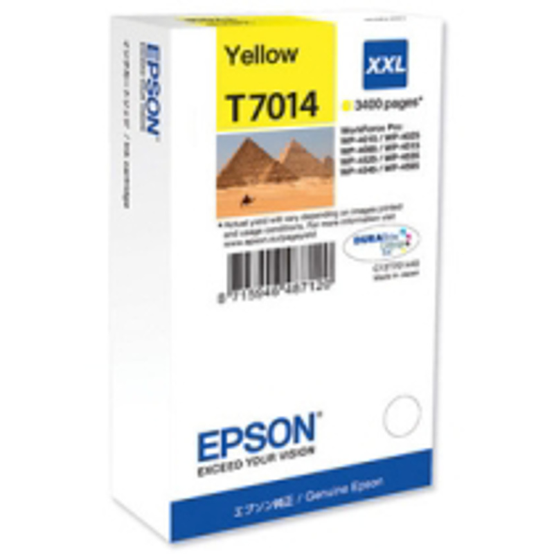 Slika - Epson T7014 XXL rumena, originalna kartuša