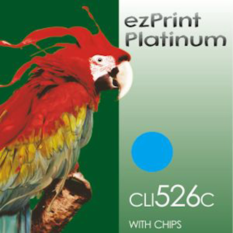 Slika - ezPrint Platinum CLI-526C modra, kompatibilna kartuša