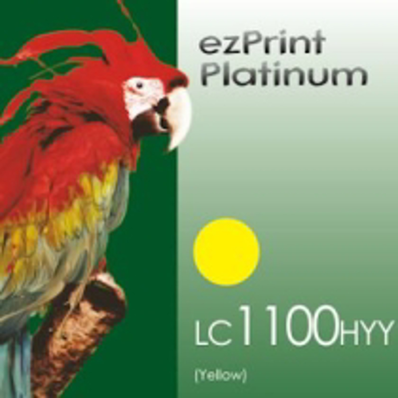 Slika - ezPrint Platinum LC1100 / LC980 Y rumena, kompatibilna kartuša