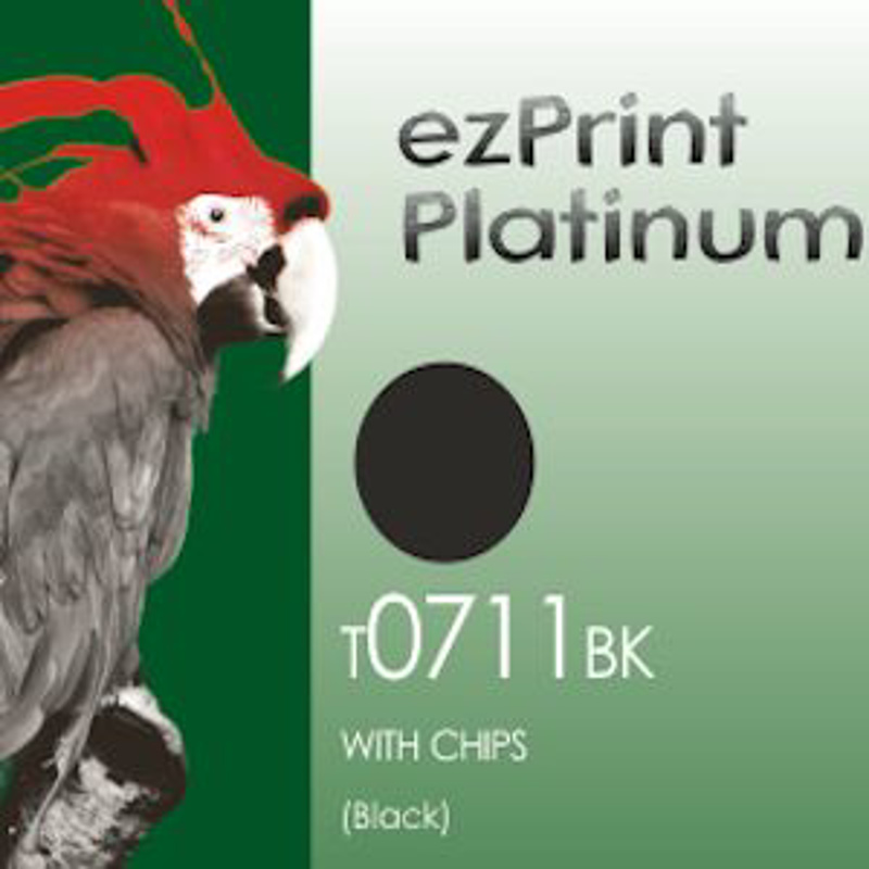 Slika - ezprint Platinum T0711 / T0891 črna, kompatibilna kartuša
