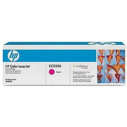 HP CC533A (304A) škrlaten, originalen toner