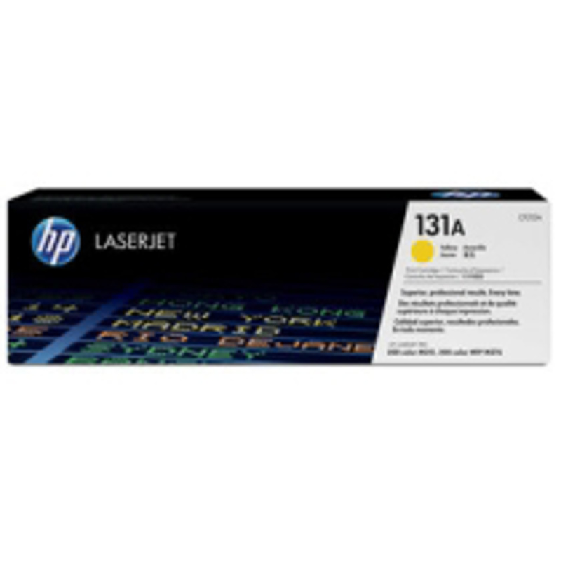 Slika - HP CF212A (131A) rumen, originalen toner