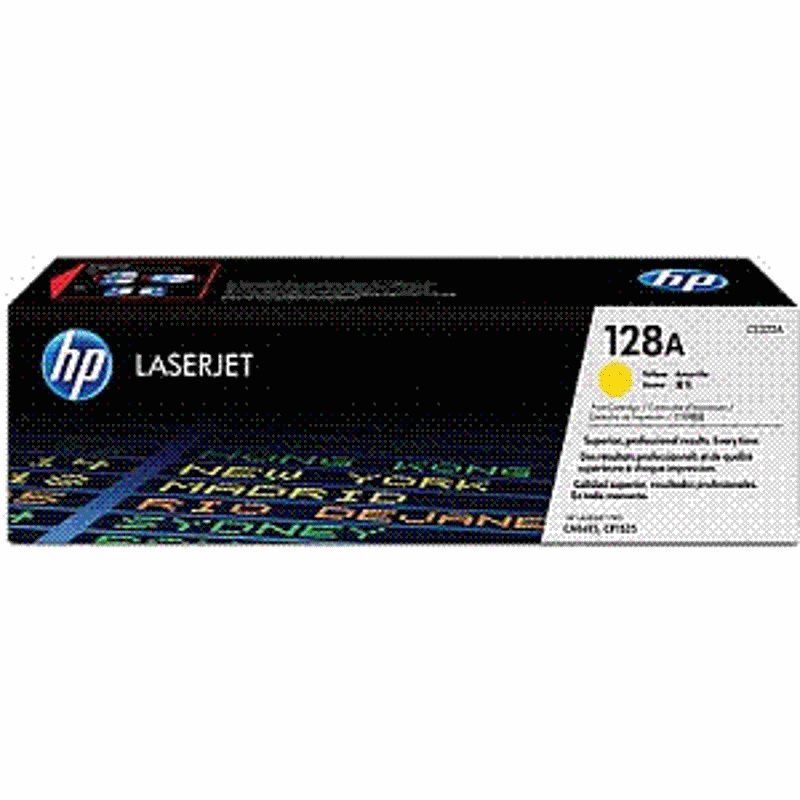 Slika - HP CE322A 128A rumen, originalen toner