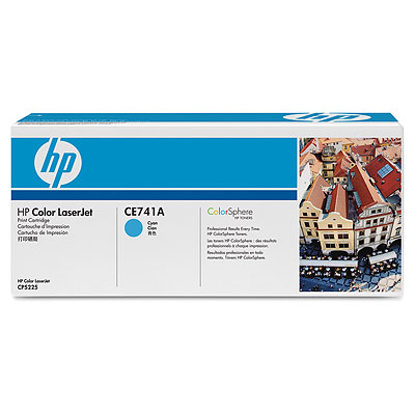 HP CE741A 307A moder, originalen toner