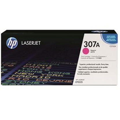 HP CE743A 307A škrlaten, originalen toner