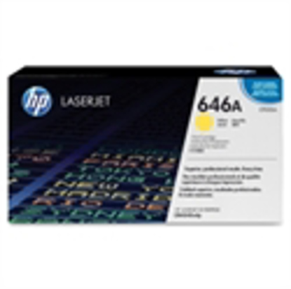 HP CF032A 646A rumen, originalen toner