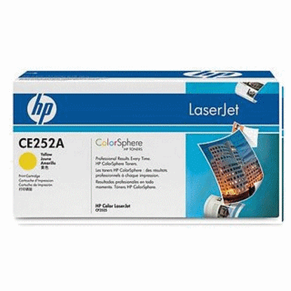 HP CE252A (504A) rumen, originalen toner