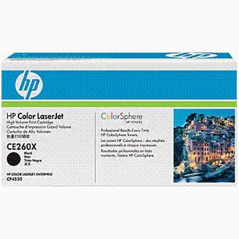 Slika - HP CE260X črn, originalen toner