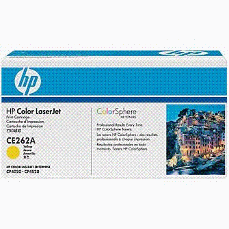 Slika - HP CE262A rumen, originalen toner