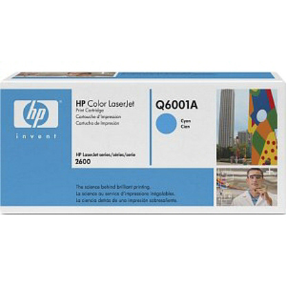 HP Q6001A moder, originalen toner