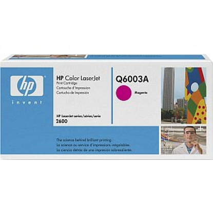 HP Q6003A škrlaten, originalen toner
