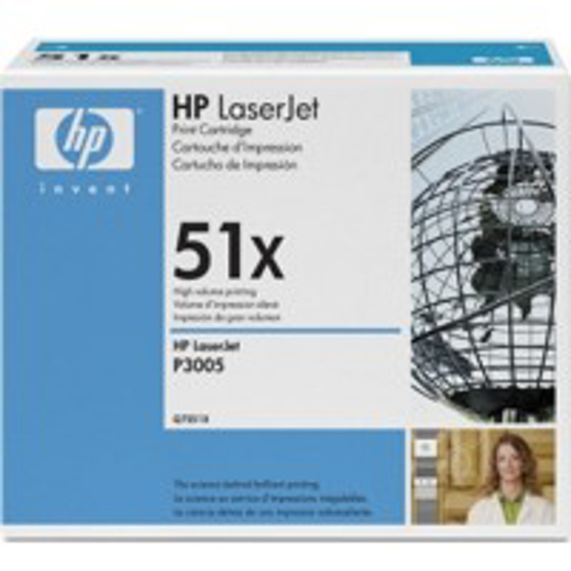 Slika - HP Q7551X (51X) črn, originalen toner
