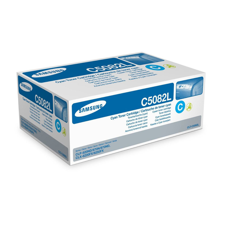 Slika - Samsung CLT-C5082L (SU055A) moder, originalen toner