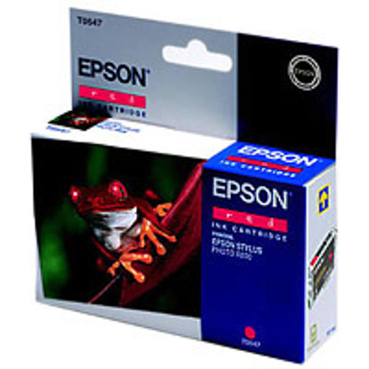 Epson T054740 rdeča, originalna kartuša