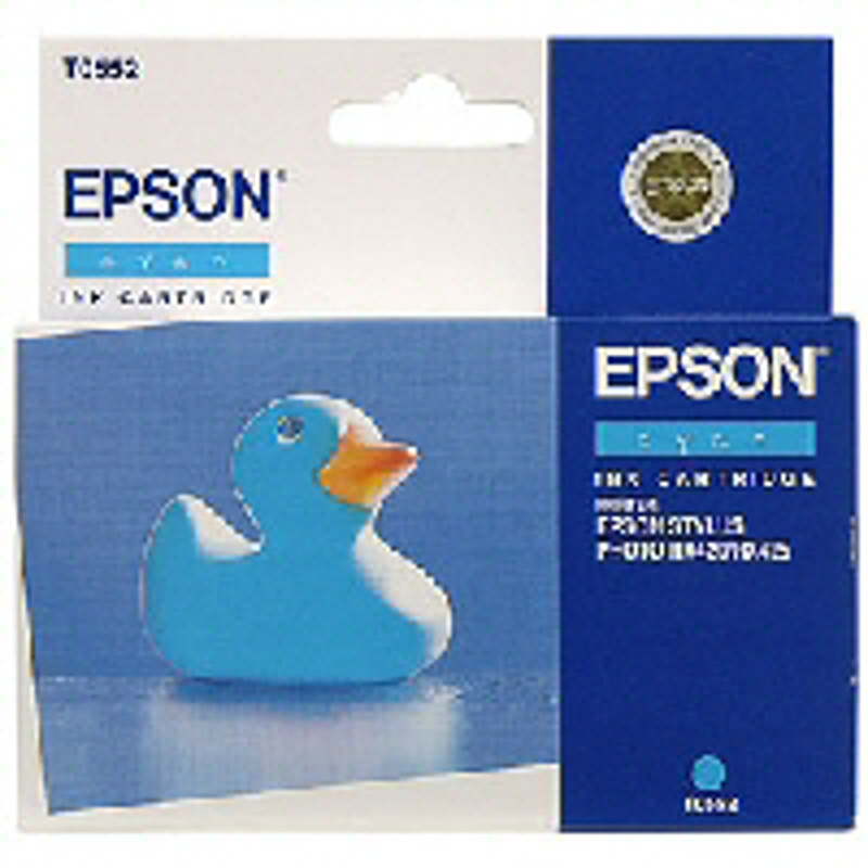 Slika - Epson T055240 modra, originalna kartuša