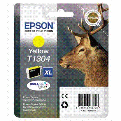 Epson T1304 rumena, originalna kartuša