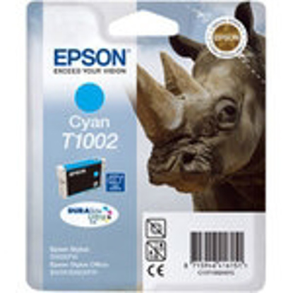 Epson T1002 modra, originalna kartuša