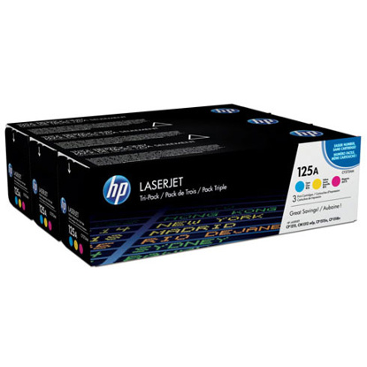 HP CF373AM Tri-Colour Pack 125A, komplet originalnih tonerjev