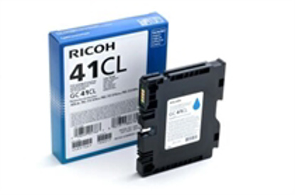 Ricoh GC41 C LC 0,6k (405766) modra, originalna kartuša