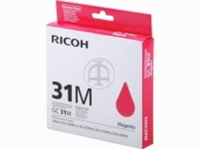 Slika - Ricoh GC31M (405690) škrlatna, originalna karuša