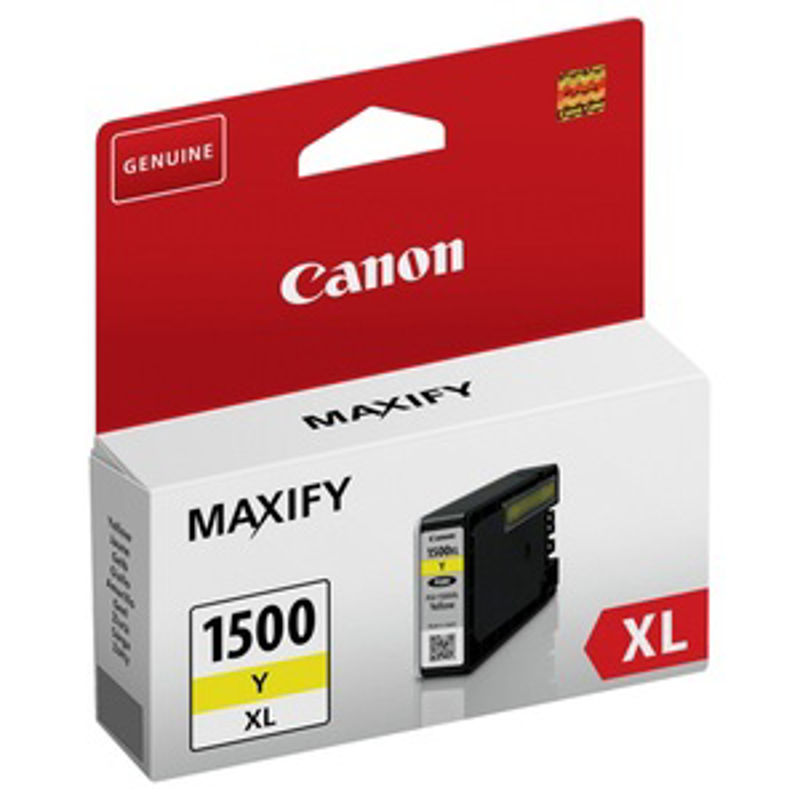 Slika - Canon PGI-1500 XL Y (9195B001) 0,935k rumena, originalna kartuša