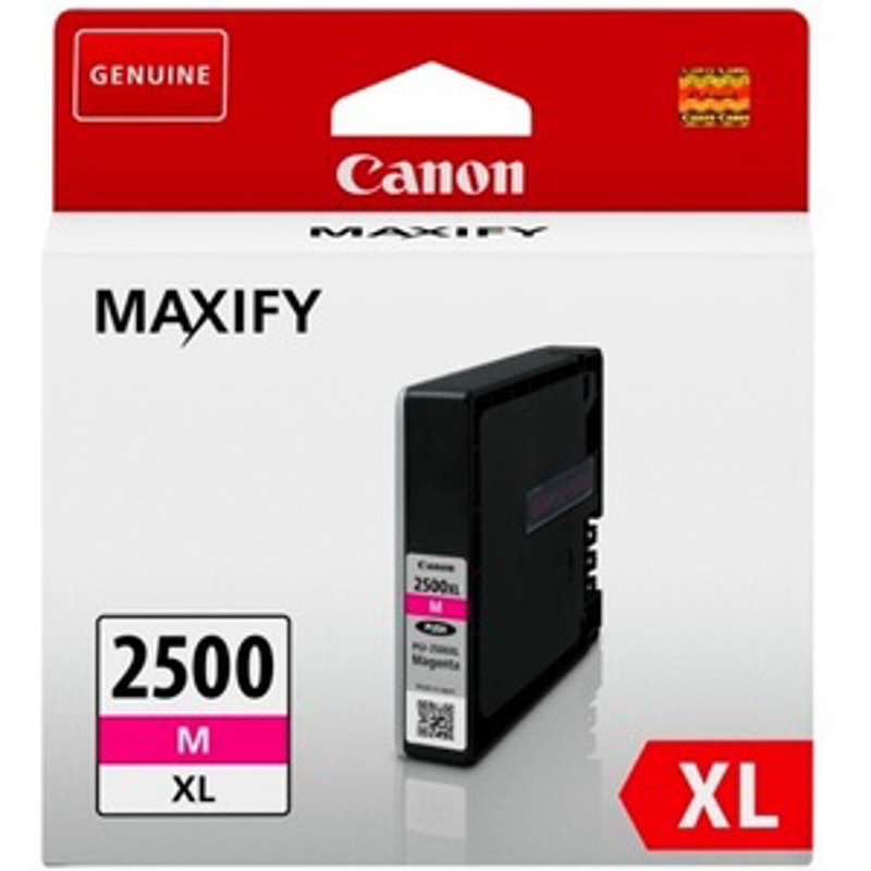 Slika - Canon PGI-2500 XL M (9266B001) 1,295k škrlatna, originalna kartuša