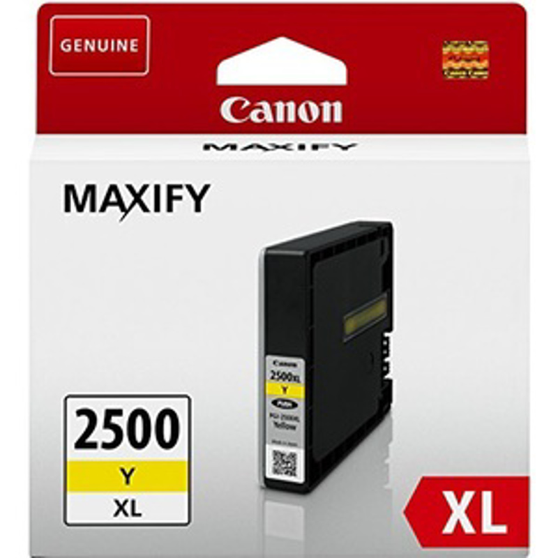 Slika - Canon PGI-2500 XL Y (9267B001) 1,52k rumena, originalna kartuša