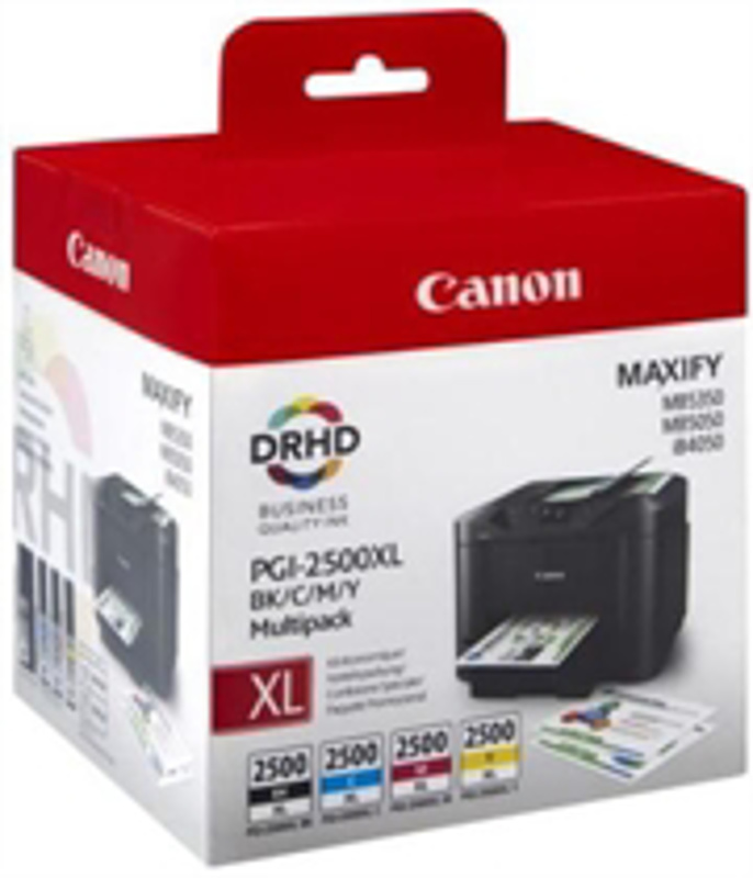 Slika - Canon PGI-2500 XL B/C/M/Y (9254B004), komplet originalnih kartuš
