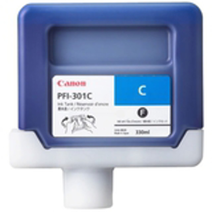Canon PFI-301 C (1487B001) modra, originalna kartuša